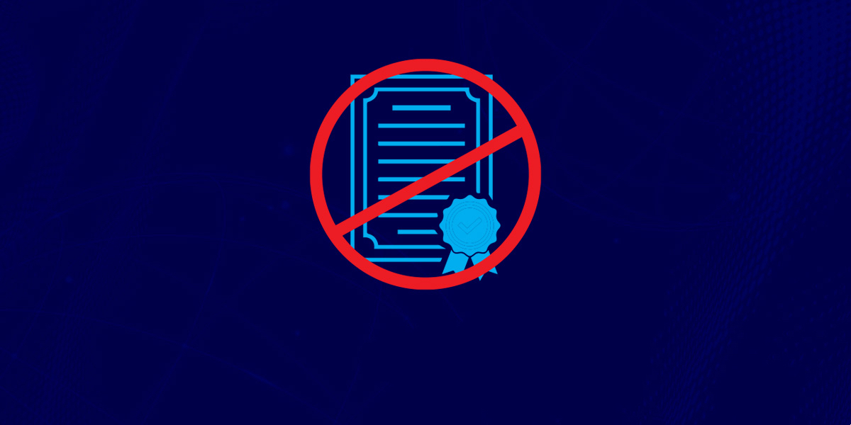 سياسة تعليق أو إلغاء الشهادة